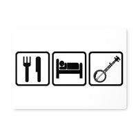 Eat Sleep & Play Banjo Placemat