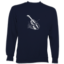 Fiddle and Bow Sketch Sweatshirt