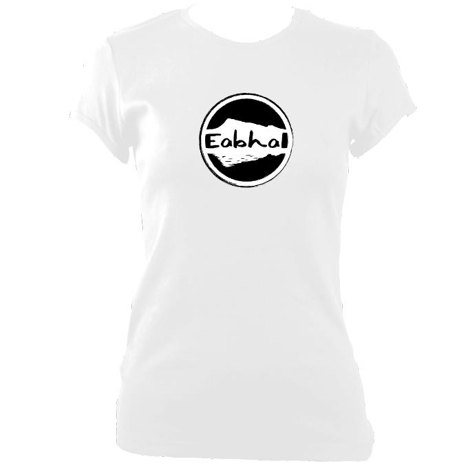 Eabhal Large Logo Ladies Fitted T-shirt