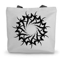 Tribal Celtic Star Canvas Tote Bag