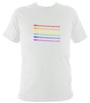 Rainbow bows T-shirt - T-shirt - White - Mudchutney