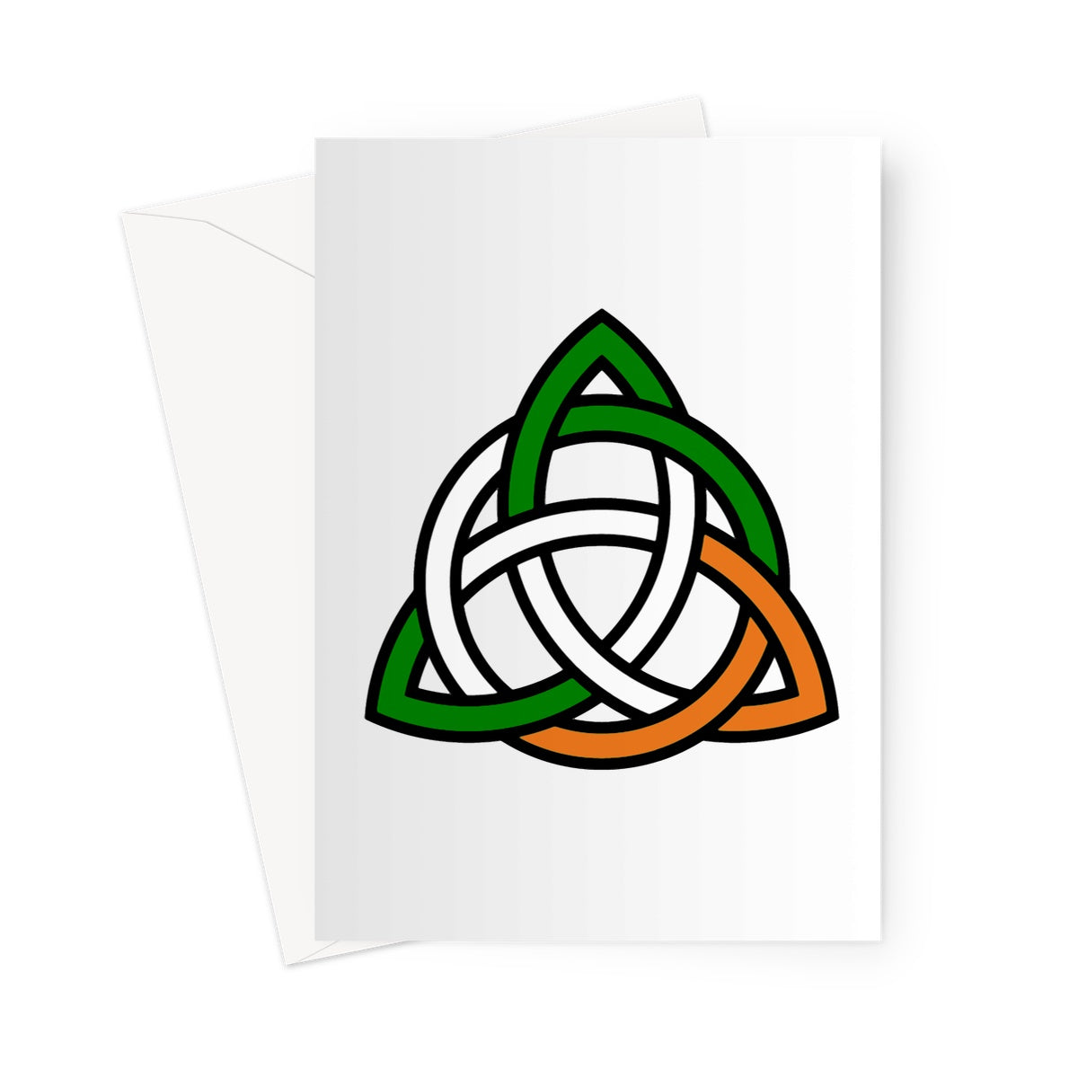 Irish Celtic Knot Greeting Card