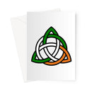 Irish Celtic Knot Greeting Card