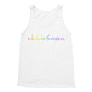 Rainbow Heartbeat Guitar Tank Top