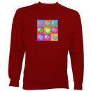 Warhol style Concertinas Sweatshirt