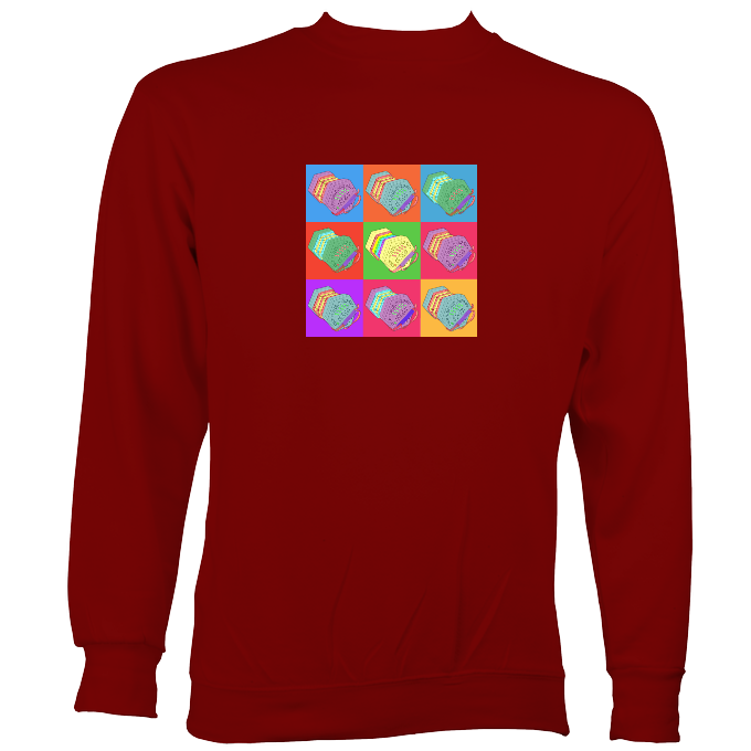 Warhol style Concertinas Sweatshirt