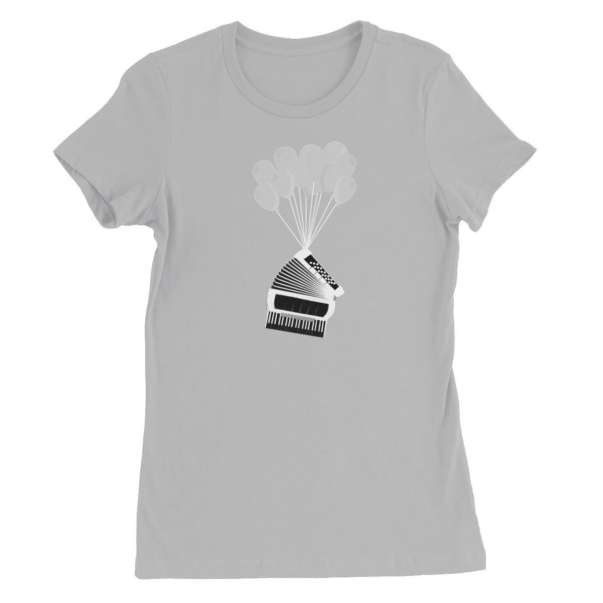 Banksy Style Accordion Women's T-Shirt