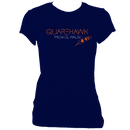 Michael Walsh "Quarehawk" Ladies Fitted T-shirt