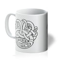 Celtic Woven Bird Mug