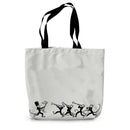 Monkey Band Canvas Tote Bag