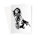 Dragon Tattoo Greeting Card