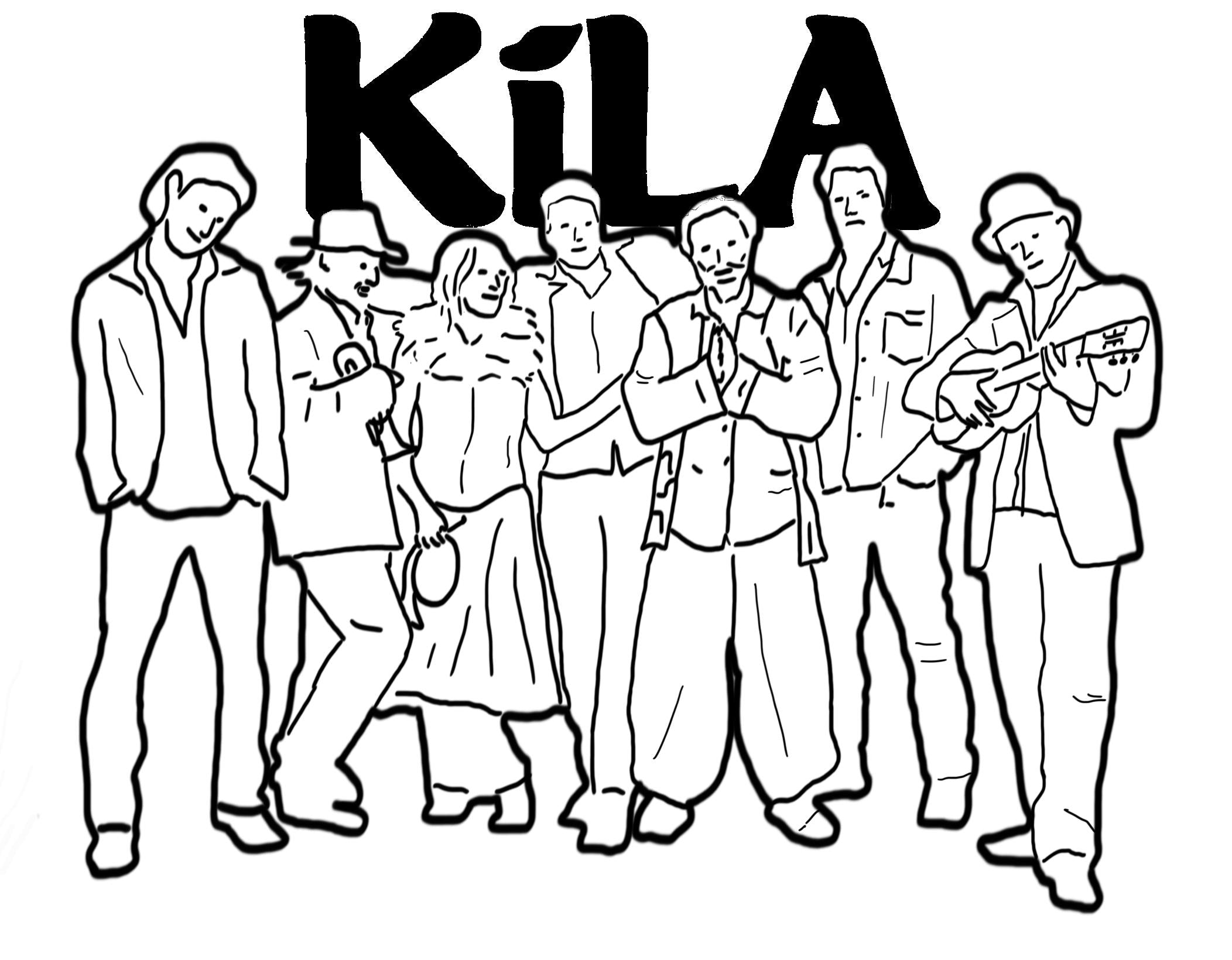 Kila Band Sketch T-shirt - T-shirt - - Mudchutney